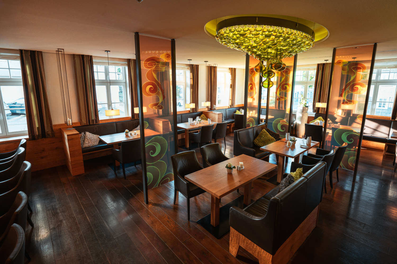Komplettaufnahme des Restaurant Antons im Hotel Diedrich Hallenberg